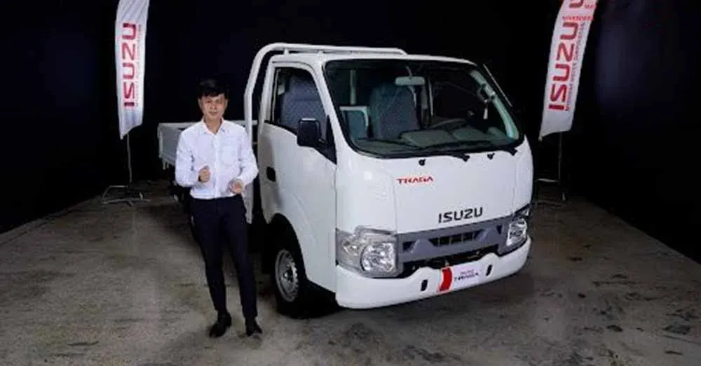 Isuzu’s new commercial vehicle New Traga introduced in Myanmar
