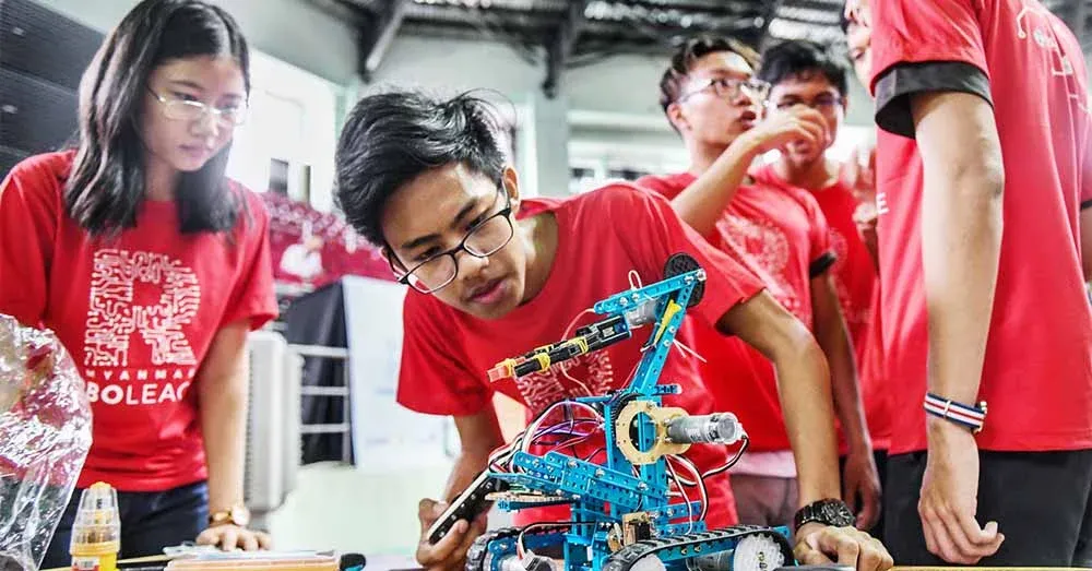 The third robot competition will be held in Myanmar